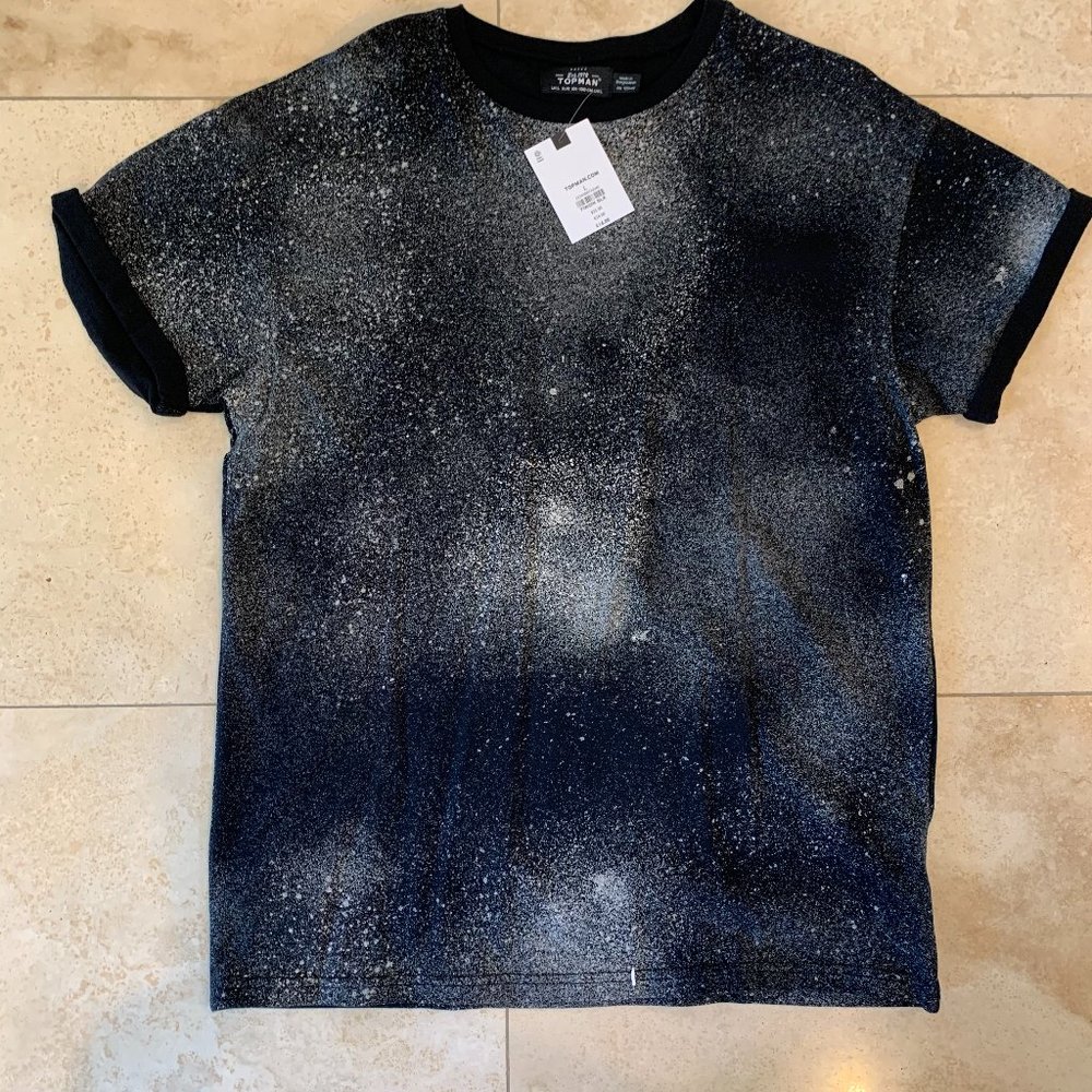 NWT TOPMAN T-Shirt Splatter